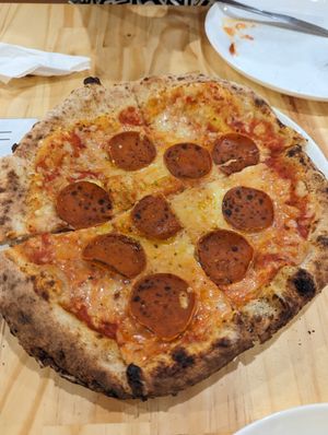 Pepperoni at Pizza Youth in Sao Paulo
