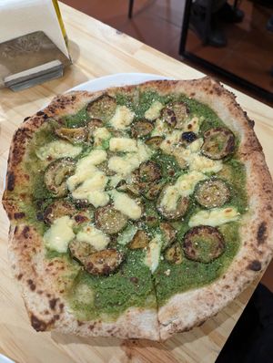 A verde at Pizza Youth in Sao Paulo