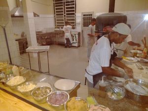 Cozinha/kitchen at Pizza Youth in Sao Paulo