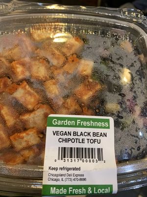 Cold vegan option  at ORD - Gold Coast Dogs in Chicago