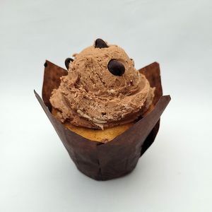 Choc Chip Muffin at The Naked Vegan in Cardiff