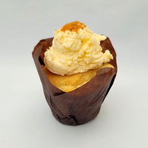 Biscoff Muffin at The Naked Vegan in Cardiff