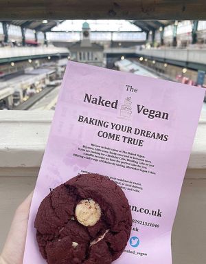 Cookie  at The Naked Vegan in Cardiff