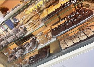 Offerings  at The Naked Vegan in Cardiff