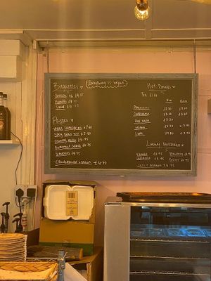 Menu at The Naked Vegan in Cardiff