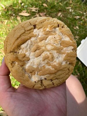 Smores cookie at The Naked Vegan in Cardiff
