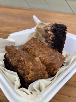 Caramel and peanut butter goodness  at The Naked Vegan in Cardiff