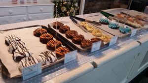 Doughnuts  at The Naked Vegan in Cardiff