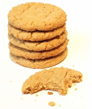 Everyone loves a Ginger Cookie perfect and refreshing for your tastebuds anytime of the day, filled with ginger pieces perfect with your favourite drink. at The Naked Vegan in Cardiff