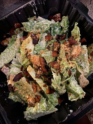 Vegan Caesar salad  at Casa Rio in Cocles