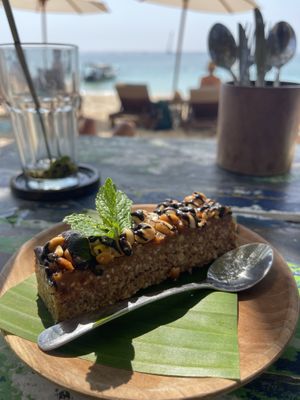 Sneakers vegan  at Ombak Zero Waste Cafe in Lembongan