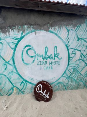   at Ombak Zero Waste Cafe in Lembongan