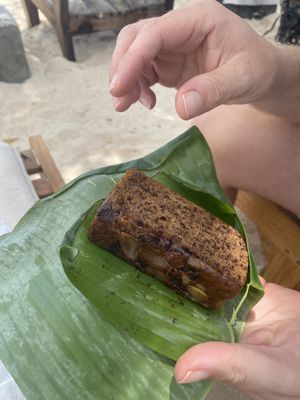 Banana Bread  at Ombak Zero Waste Cafe in Lembongan
