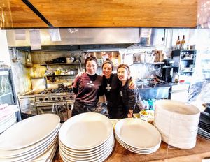 Team behind the Magic at Optimus Cafe in Osaka