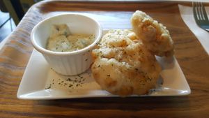 Lunch menu at Optimus Cafe in Osaka