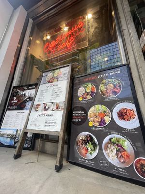 All vegan cafe🌱  at Optimus Cafe in Osaka