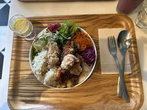   at Optimus Cafe in Osaka