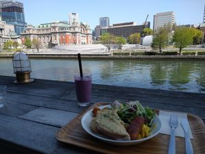  at Optimus Cafe in Osaka