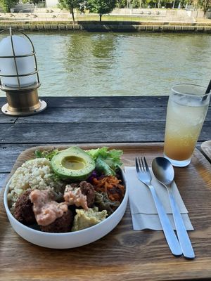 Optimus bowl at Optimus Cafe in Osaka