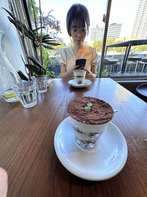   at Optimus Cafe in Osaka