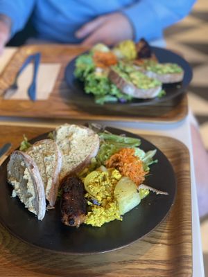 Breaky plate   at Optimus Cafe in Osaka