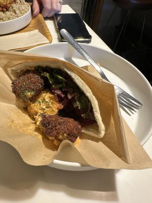 Falafel pita 11/10  at Optimus Cafe in Osaka