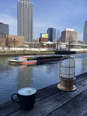   at Optimus Cafe in Osaka