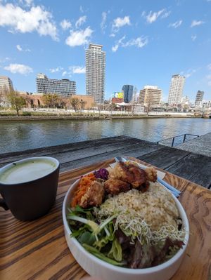  at Optimus Cafe in Osaka