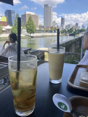   at Optimus Cafe in Osaka