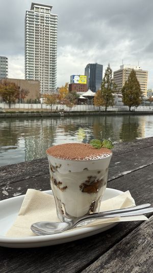   at Optimus Cafe in Osaka