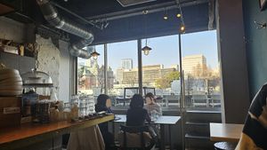  at Optimus Cafe in Osaka