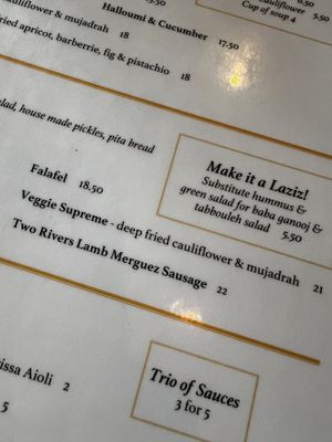 Vegan falafel bowl   at Saha Eatery in Squamish