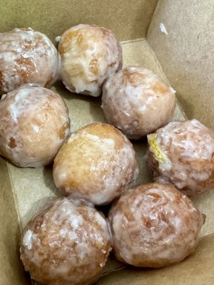Lemon and vanilla donut holes   at Brooklyn Cafe in Wilmington