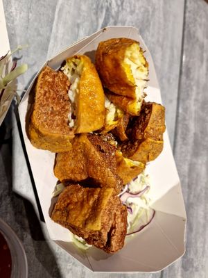 Fried tofu at So Vegan - Yaowarat​ in Bangkok