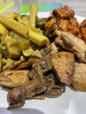 3 no rice for 75  at So Vegan - Yaowarat​ in Bangkok