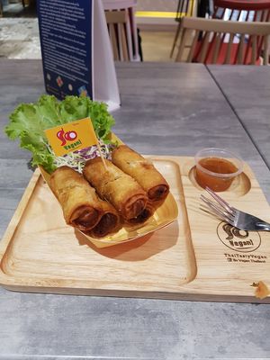 Spring Roll Thai at So Vegan - Yaowarat​ in Bangkok