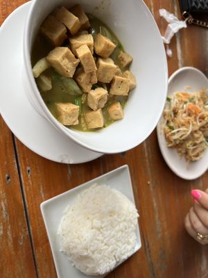 Green curry  at Apsara in Koh Lanta