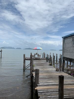 It’s overlooks the sea  at Apsara in Koh Lanta