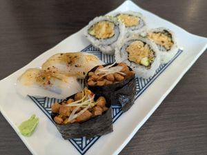  at Shū ShòuSī 蔬壽司 - Yasaisushi in Taichung