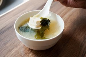 soup at Shū ShòuSī 蔬壽司 - Yasaisushi in Taichung