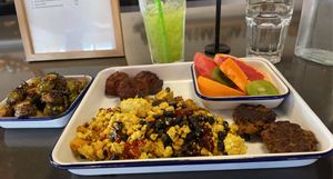 Brussel and Southwest Scramble at Hungry Pants in Orlando