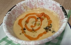 Corn soup of the dayy  at Hungry Pants in Orlando