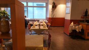 Interior at Casa del Popolo in Bellinzona