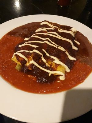 Enchiladas at Ando Loco in Koh Phangan