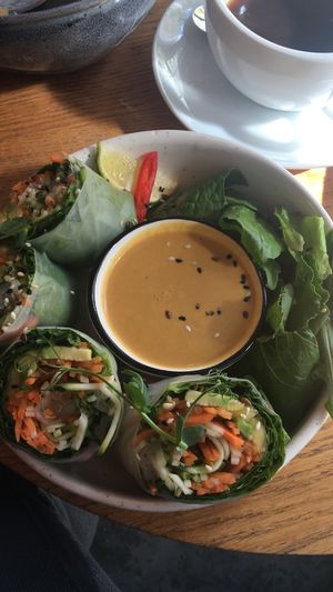 Спринг Ролл - очень вкусный at Tsiniki in Moscow