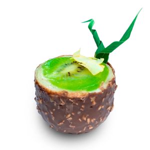 Муссовое пирожное с киви at Tsiniki in Moscow