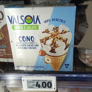 ice cream at Pam in Bologna