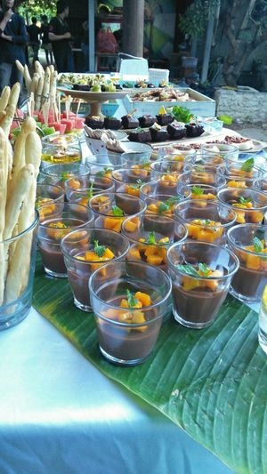 canape set by define at Define Bakery and Eatery in Denpasar