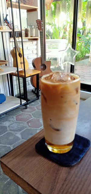 Iced Caramel Latte at Define Bakery and Eatery in Denpasar