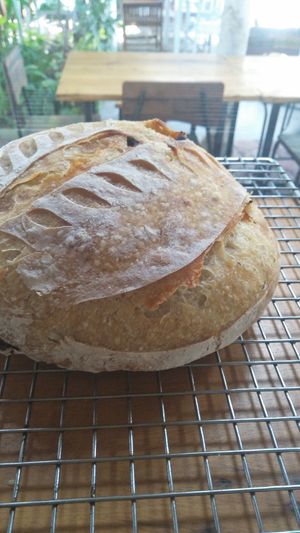 another rustic bread handmade at our bakery at Define Bakery and Eatery in Denpasar
